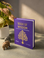 Book of Wisdom: 108 Sanskrit Quotes with Meanings, Reflections & Illustrations (Hardbound Premium Edition)