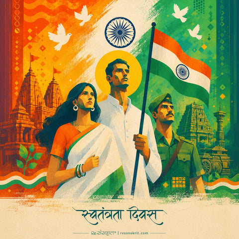 Happy Independence Day India! स्‍वतंत्रता दिवस।
