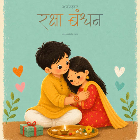 Sanskrit Quotes on Rakshabandhan (रक्षाबंधन) and the story behind the festival!