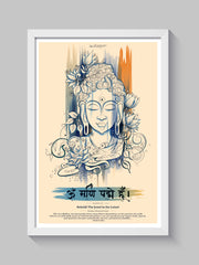 Om Mani Padme Hum – Buddha Frame