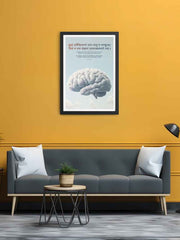 Brain Health Sanskrit Wall Art for Neurology Clinics