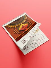 2025 - Hindu Wall Calendar (Vikram Samvat 2081-82) - ReSanskrit